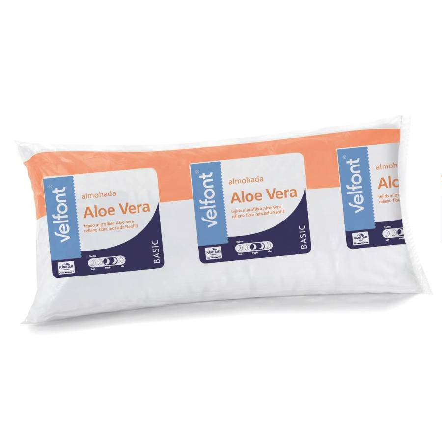 Almohada de fibra aloe vera