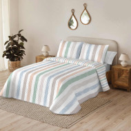 Colcha rayas colores