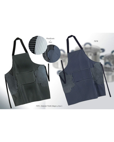 Delantales con plástico