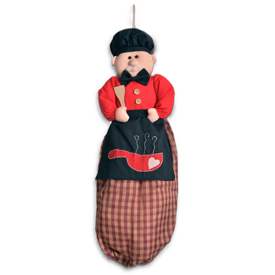 Porta-bolsas cocinero