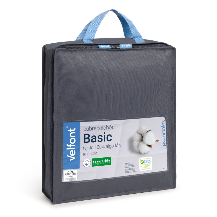 Cubre colchón reversible