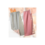 Bolsa de pan con cuadros