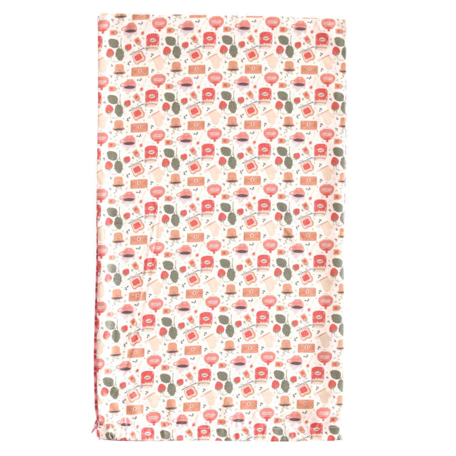 Bolsa de pan con cuadros