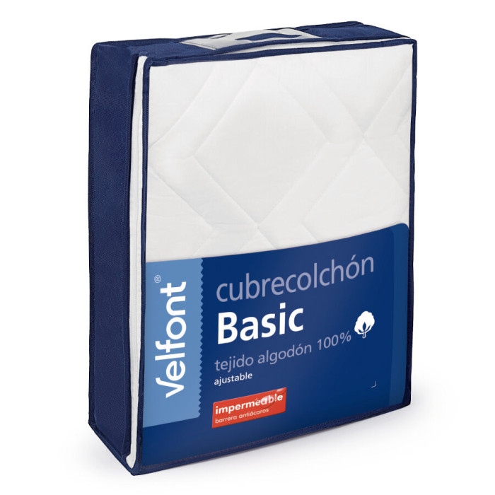 Cubrecolchón imp algodón