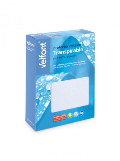 Protector impermeable de rizo