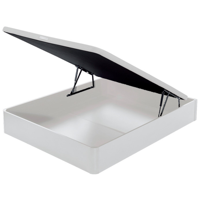 Arcón de madera abatible