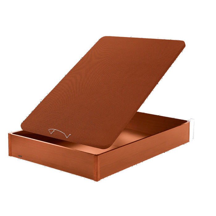 Arcón de madera abatible