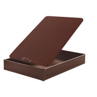 Arcón de madera abatible