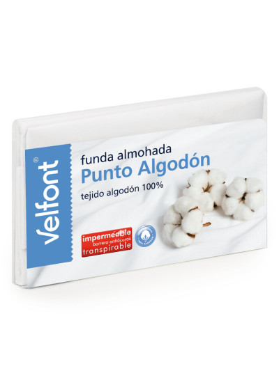 Funda de Almohada Imp Transpirable Algodón